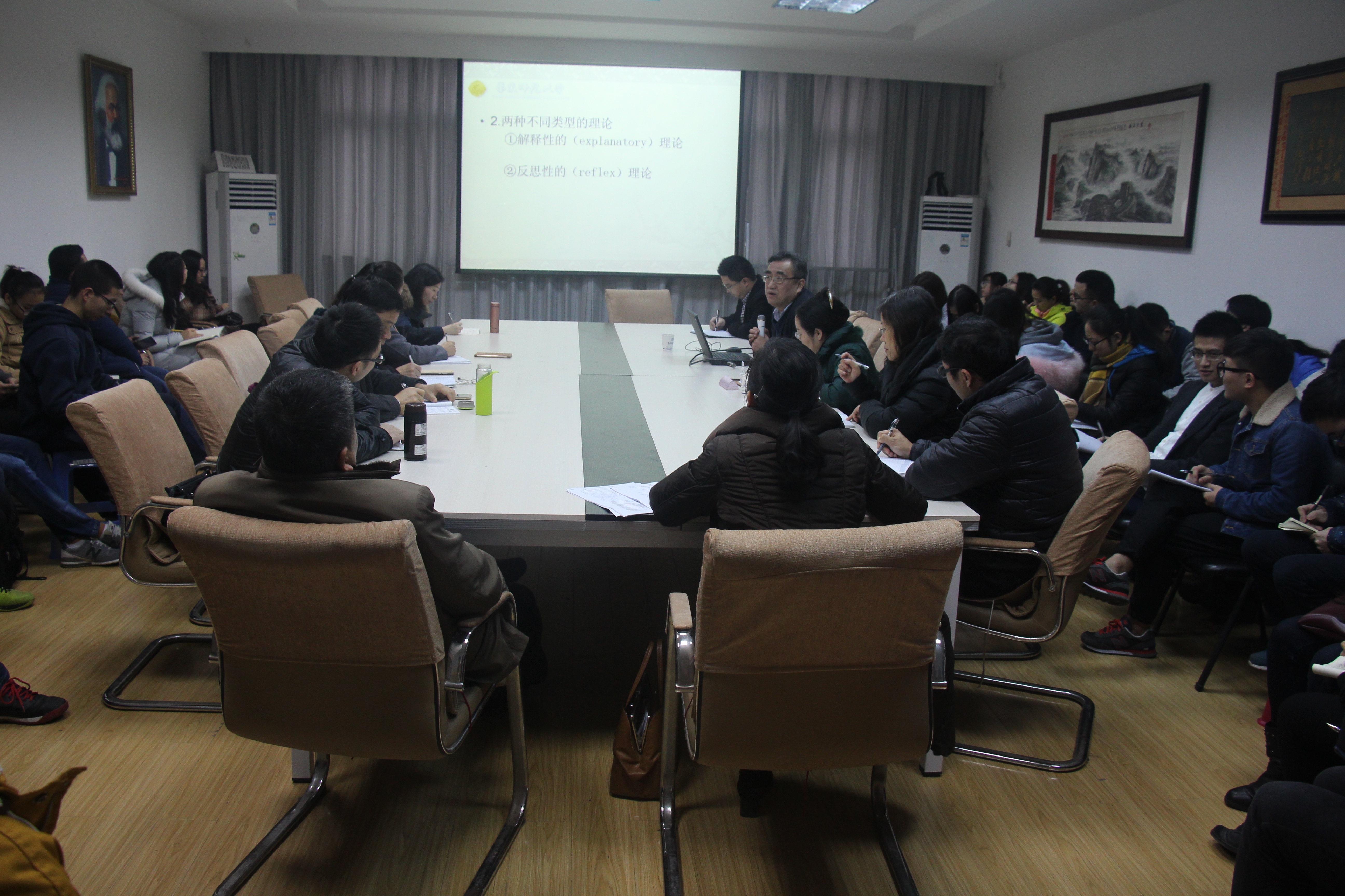 宋进教授到365英国上市官方网站做学术报告 宋进教授到365英国上市官方网站做学术报告